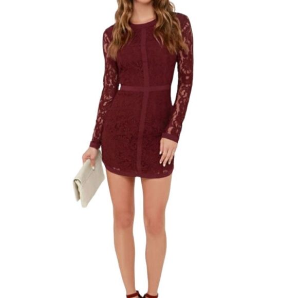 Adelyn Rae Lace Dress - Picture 1 of 8